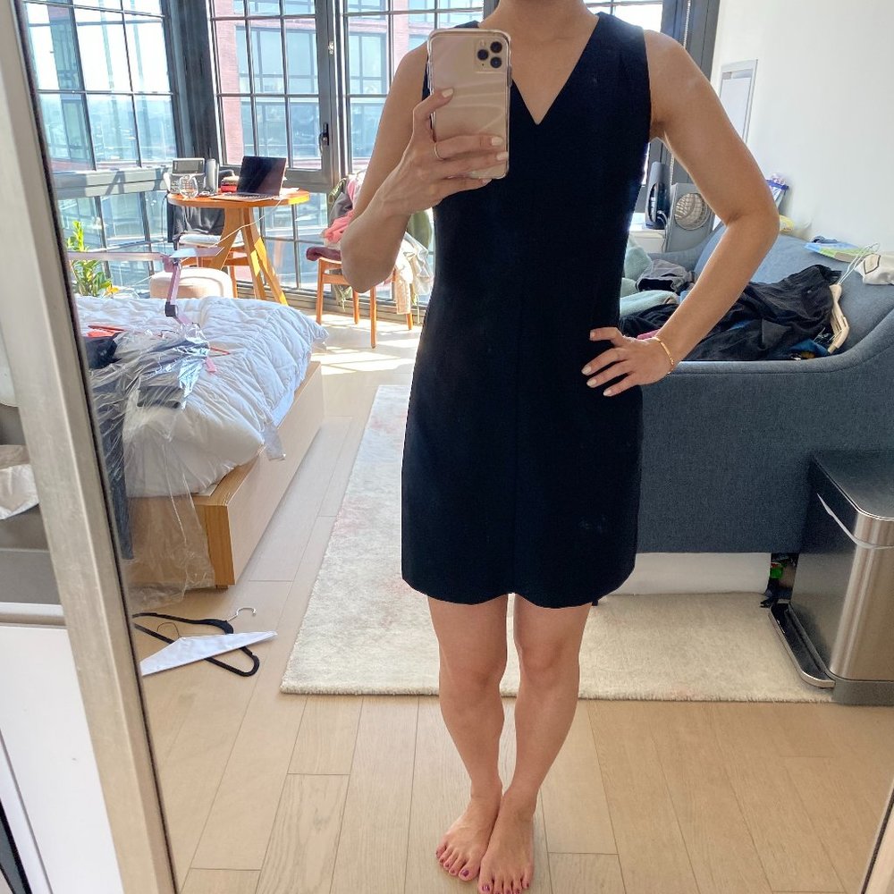 Banana Republic Sleeveless Black Dress